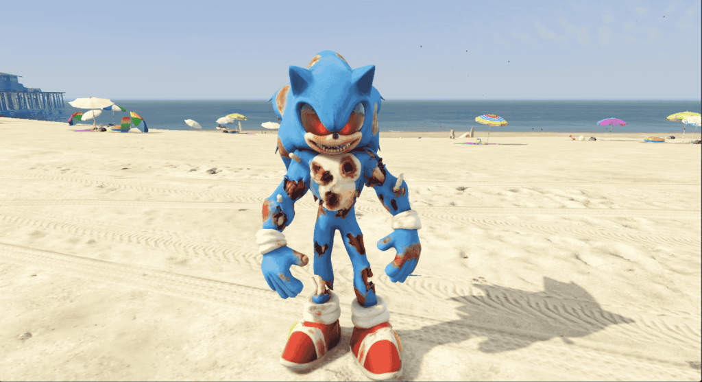 Zombie Sonic Addon Ped V1.1