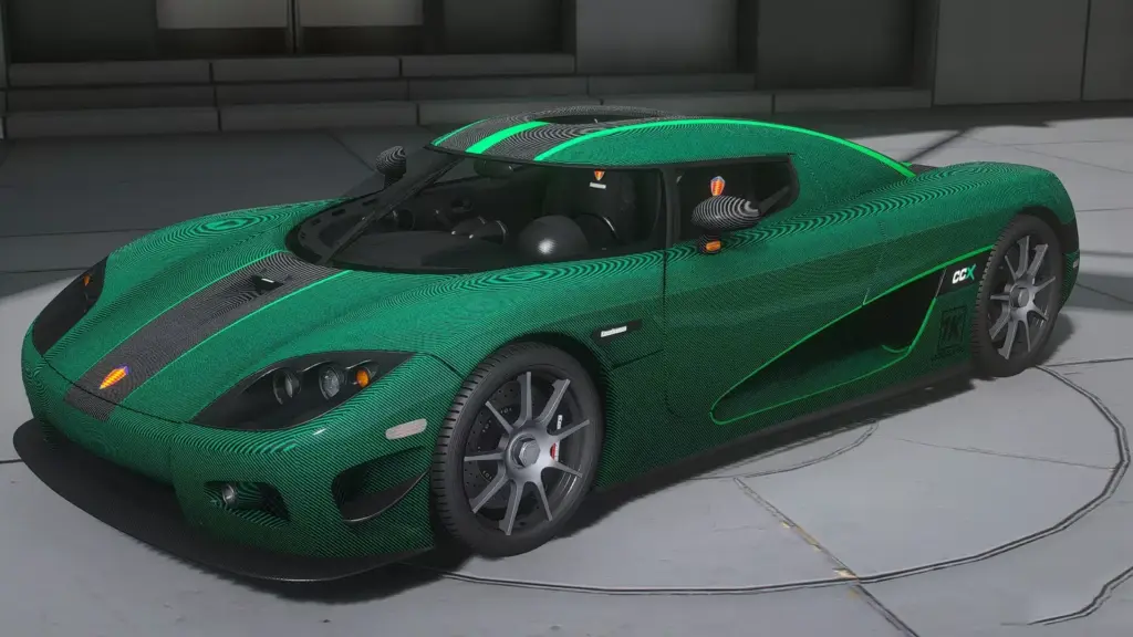 2006 Koenigsegg CCX Green Carbon