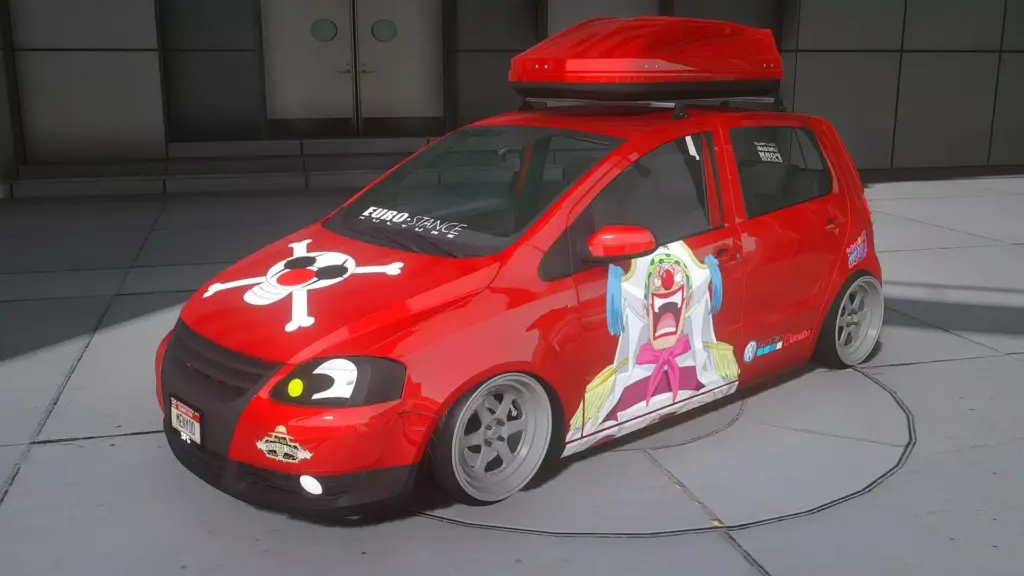 2008 Volkswagen Fox - Vanity Bucky the Clown