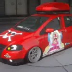 2008 Volkswagen Fox - Vanity Bucky the Clown