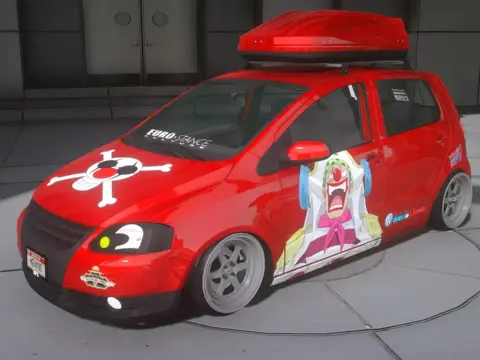 2008 Volkswagen Fox - Vanity Bucky the Clown