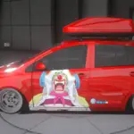 2008 Volkswagen Fox - Vanity Bucky the Clown2