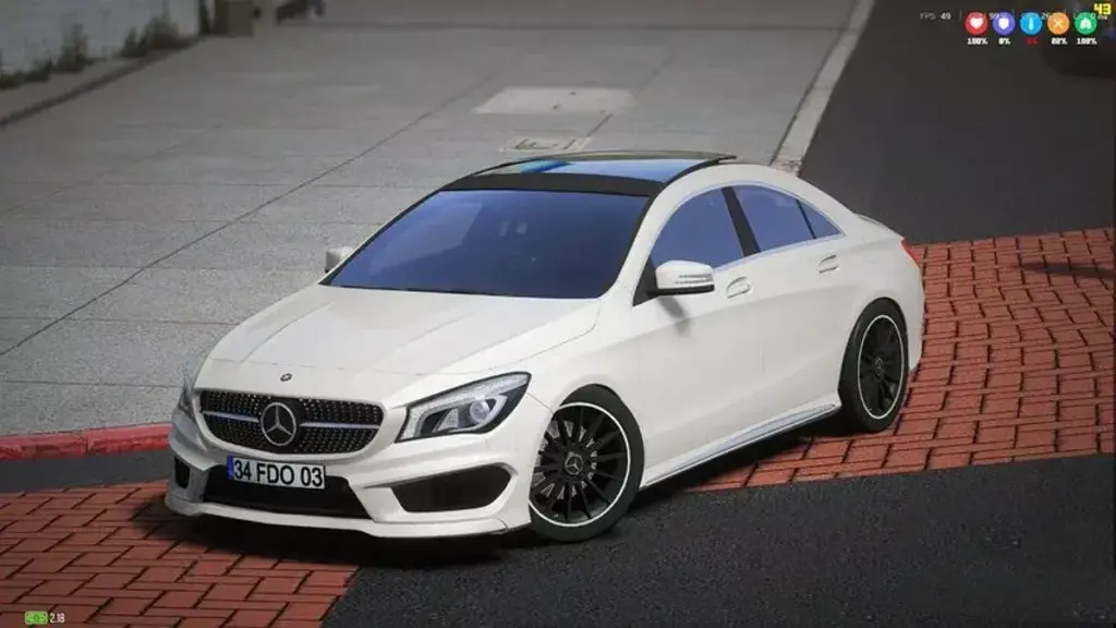 2014 Mercedes-Benz CLA220 (Addon)