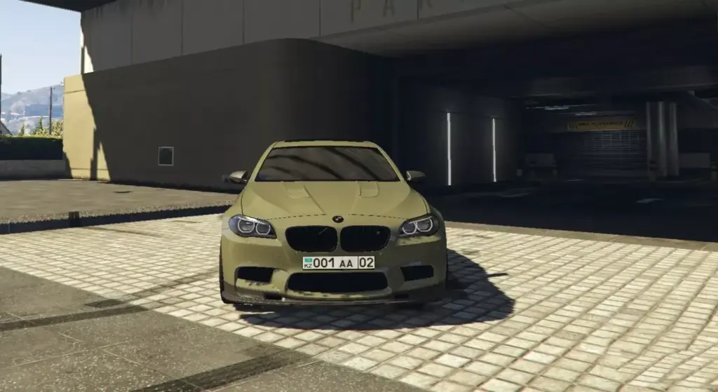2016 BMW M5 F10 M Performance - Kazakhstan License Plate