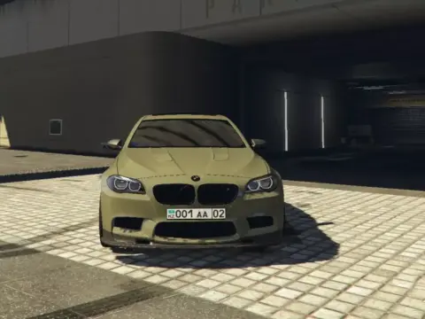 2016 BMW M5 F10 M Performance - Kazakhstan License Plate