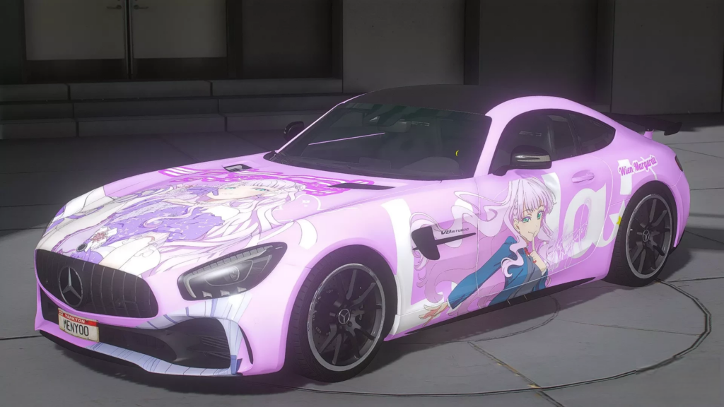2017 Mercedes-Benz AMG GT-R Wien Margarete Love Live Superstar