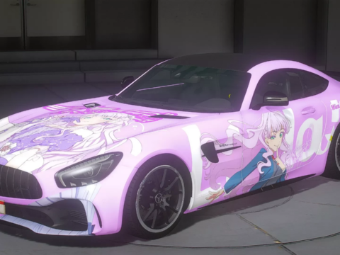 2017 Mercedes-Benz AMG GT-R Wien Margarete Love Live Superstar