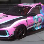 2018 Honda Civic Type-R (FK8) Neko x Miku x Kizuna AI