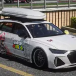 2020 Audi RS6 C8 Avant Super Mario