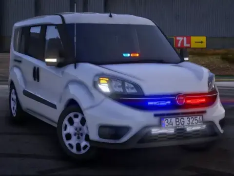2020 Fiat Doblo Maxi Unmarked Turkish Police