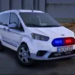 2020 Ford Courier Unmarked Turkish Police