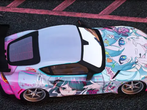 2020 Toyota Supra A90 Miku Hatsune