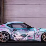 2020 Toyota Supra A90 Miku Hatsune2