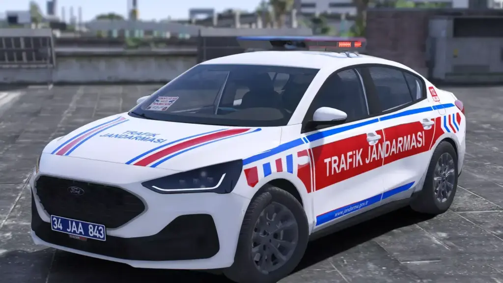 2022 Ford Focus Turkish Traffic Gendarmerie