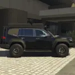 2023 Toyota Land Cruiser VX-R OffRoad - Kazakhstan License Plate3