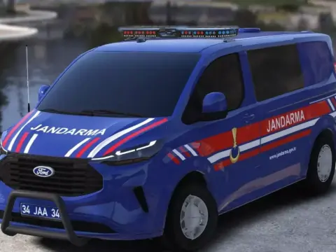 2024 Ford Transit Custom Turkish Gendarmerie