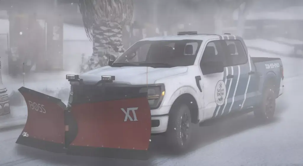2025 Ford F150 SoSan Snow Removal