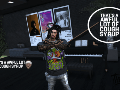 Awful Cough Syrup T-shirts for MP Male / Franklin V1.1