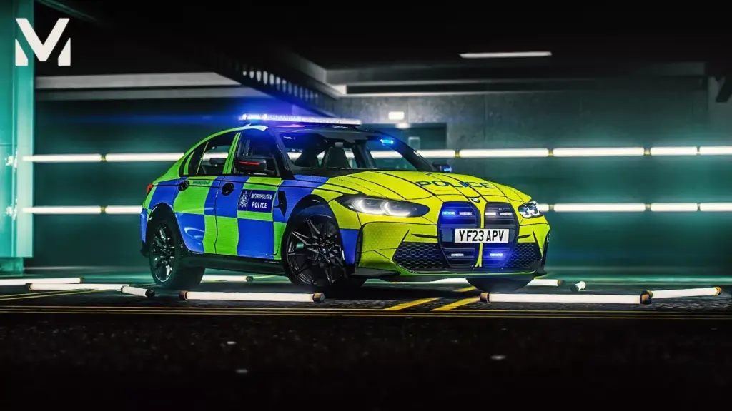 BMW M3 Competition Marked