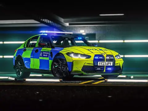 BMW M3 Competition Marked