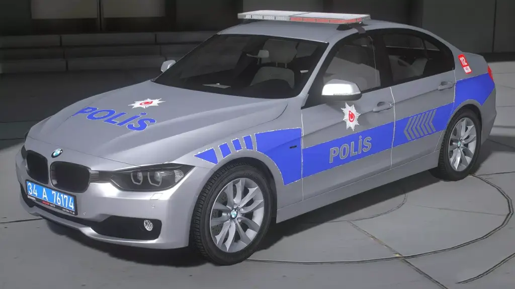 BMW M3 F30 Turkish Police