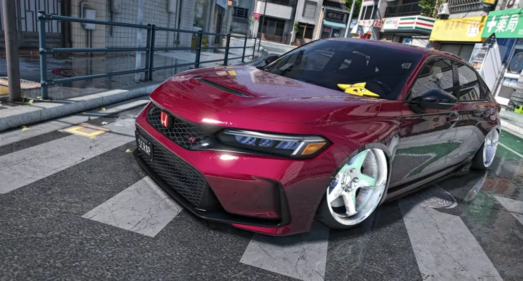 Bagged 2023 Honda Civic Type R