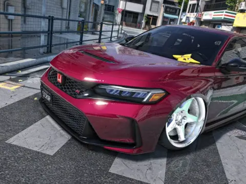 Bagged 2023 Honda Civic Type R