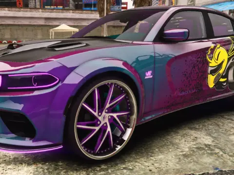 Bush 1320 Skatpakk Dodge Charger SRT he bent Armani Forged Rims