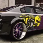 Bush 1320 Skatpakk Dodge Charger SRT he bent Armani Forged Rims2
