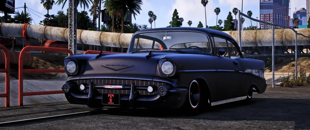 Chevrolet Belair lowrider Tupac 1957