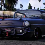 Chevrolet Belair lowrider Tupac 1957