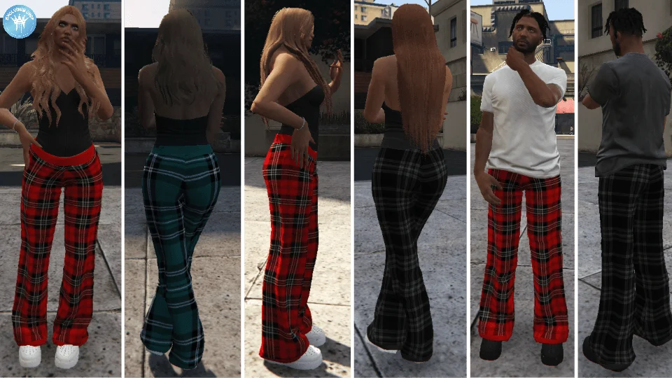 Christmas Pants for MP Male / Female V1.0