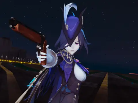 Clorinde from Genshin Impact