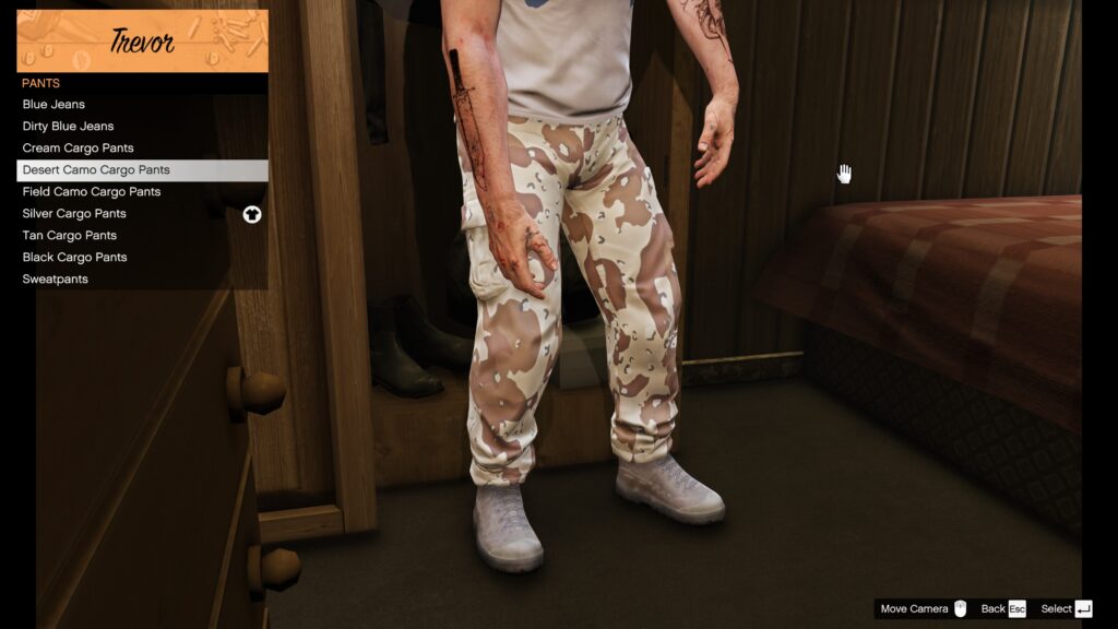 Cold War era US camo pants for Trevor 1.1