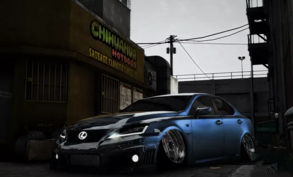 Custom Tuned Bagged Lexus IS-F