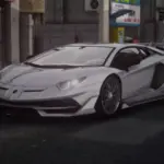 Custom White Carbon Lamborghini Aventador SVJ