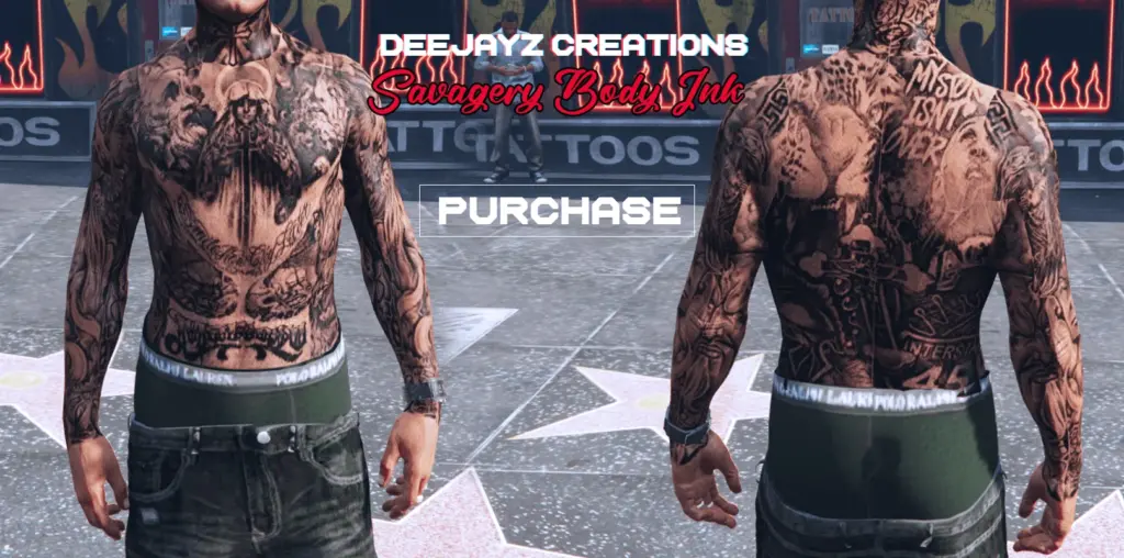 Deejayz Creations Savagery Body Ink 1.0