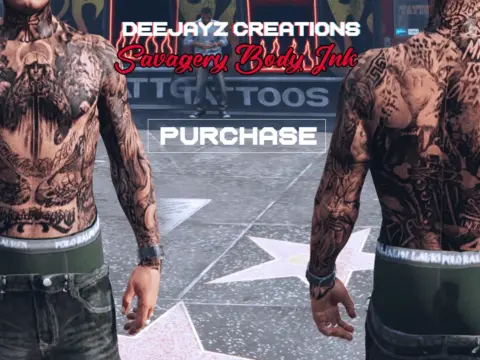Deejayz Creations Savagery Body Ink 1.0