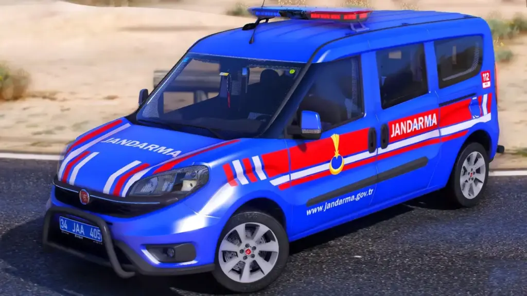 Fiat Doblo Maxi Turkish Gendarmerie