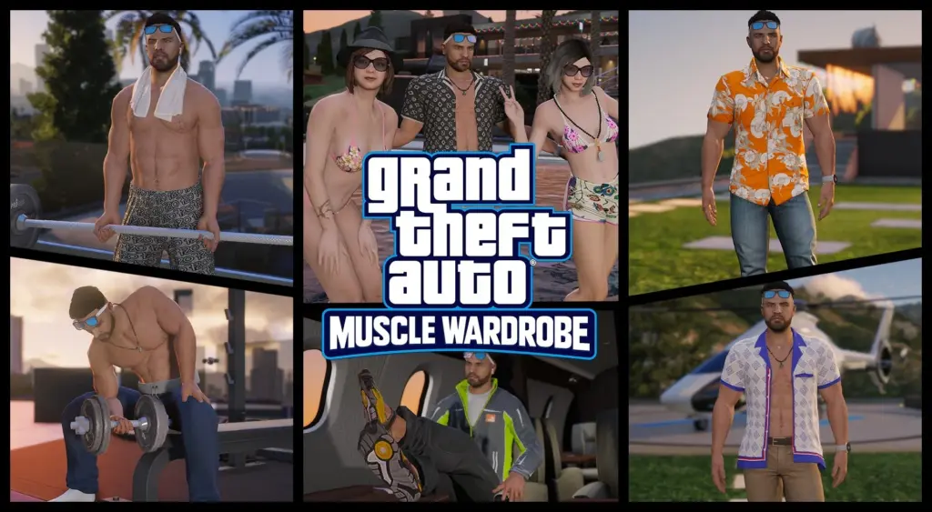 Grand Theft Auto Muscle Wardrobe 1.0