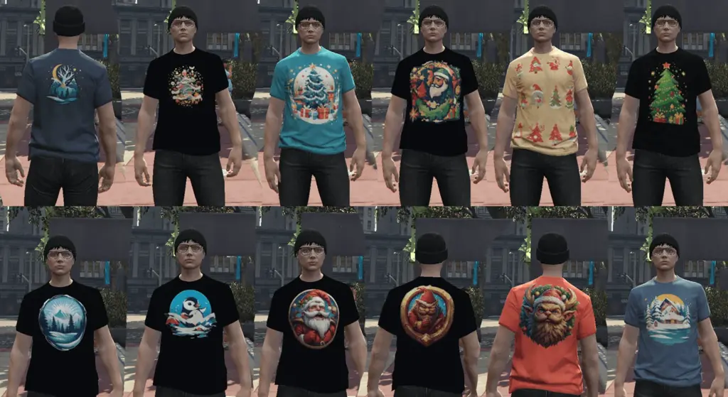 Holiday Winter Shirt Pack 1.0
