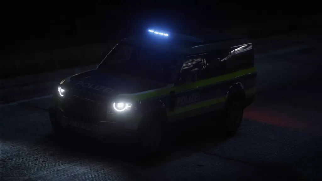 Land Rover Defender Hessen Police 2024