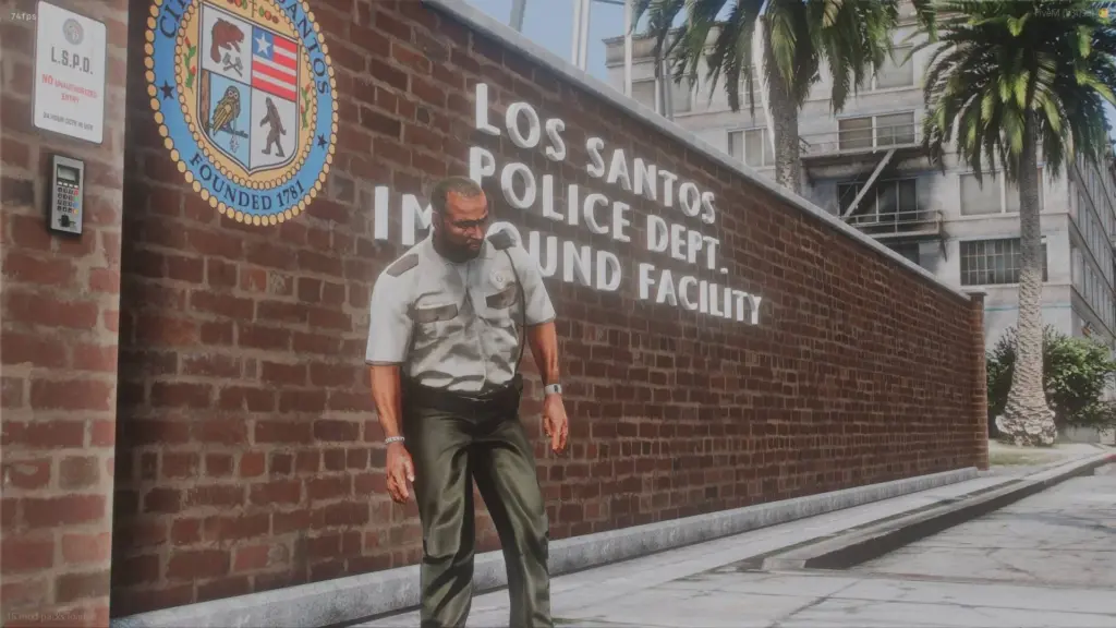 Los Santos Police Department Impound Lot [Add-On SP / FiveM] V1.0