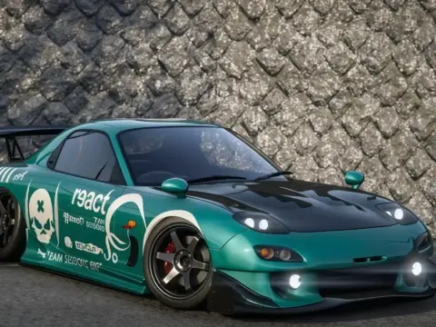Mazda RX7 Spirit R (FD3S) rEACT