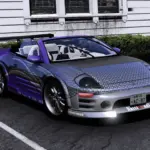 Roman's Mitsubishi Eclipse Spyder GTS 2003 From Fast & Furious 2 [Add-On | Extras | VehFuncs V] V1.0