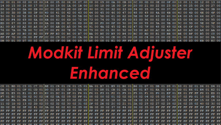 Modkit Limit Adjuster Enhanced 1.0