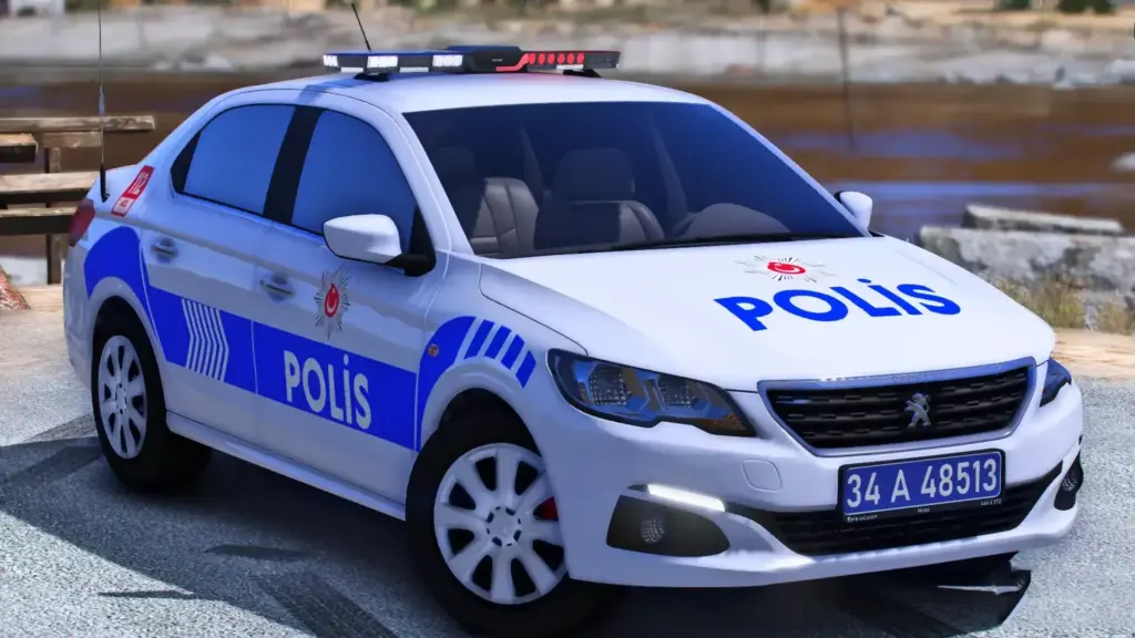 Peugeot 301 Turkish Police