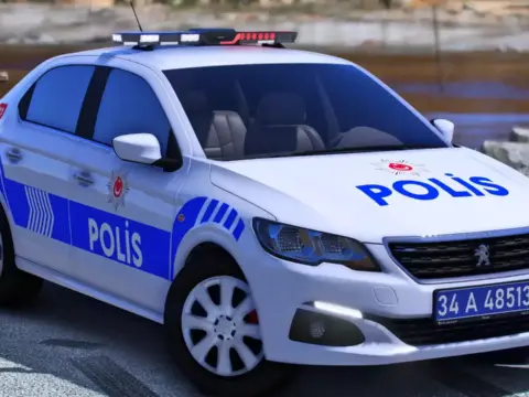 Peugeot 301 Turkish Police