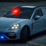 Porsche Panamer Turbbo with Inmarged FBI