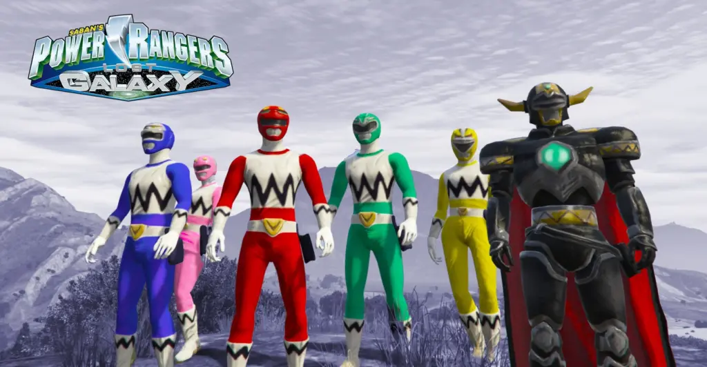 Power Rangers Lost Galaxy [Add-On Peds] V1.0